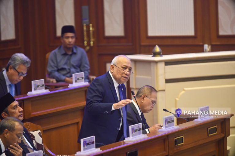 SIDANG DUN : KERAJAAN PAHANG RANCANG SOKONGAN TAMBAHAN TINGKAT KEUPAYAAN TEKNOLOGI PERTANIAN