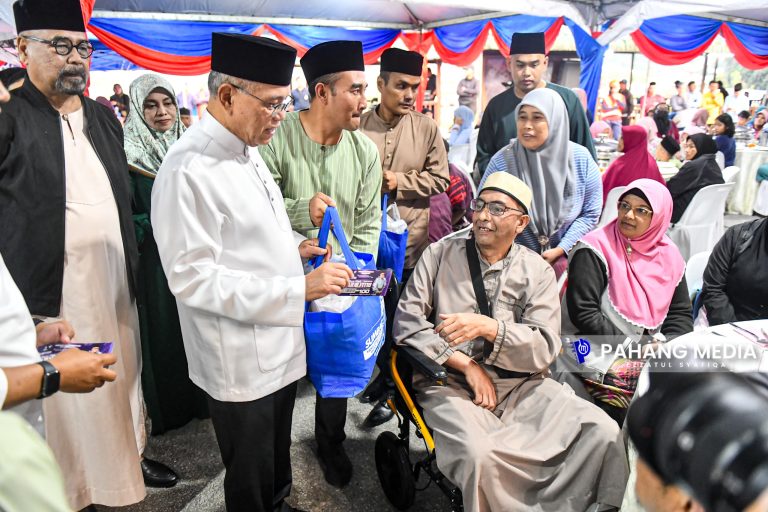 Slogan Pahang 1st platform rakyat teruskan kasih sayang kepada Negeri Pahang