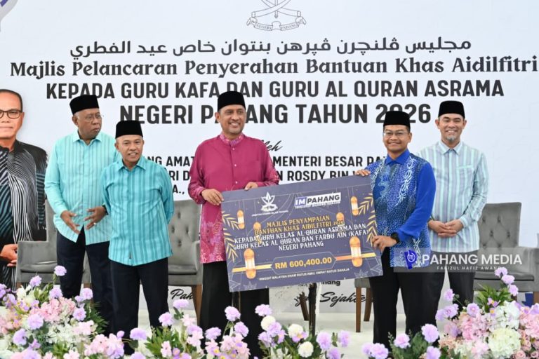 Petugas agama tiada tercicir terima BKA, inisiatif berterusan Kerajaan Negeri