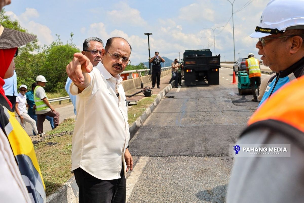 Kerja pembaikan tambahan Jambatan Tanjung Lumpur dilaksanakan, jamin ...