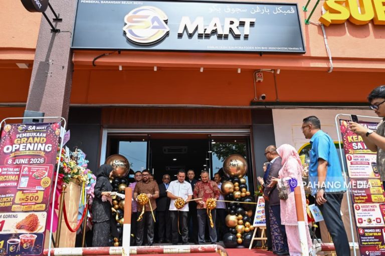 SA Mart Mahkota Square cawangan pertama dibuka di Pahang