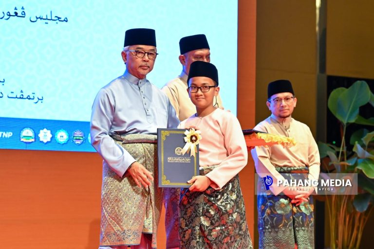 Anak Tahfiz Pahang berpotensi terajui bidang strategik masa depan – KDPB Sultan Pahang