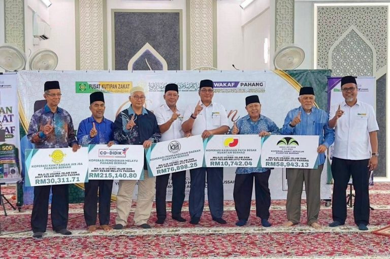 Pahang catat agihan zakat dan wakaf RM273 juta, manfaat lebih 159,000 penerima