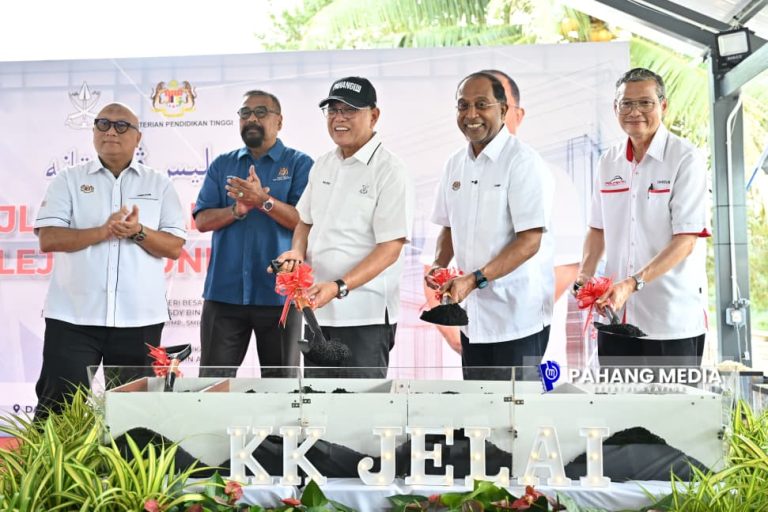 Kolej Komuniti Jelai dijangka siap dalam tempoh setahun setengah, peruntukan RM55 juta