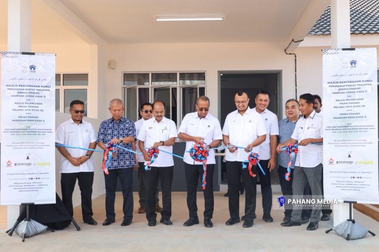 Kerajaan Pahang cadang wujud rizab lot tadika di projek perumahan baharu