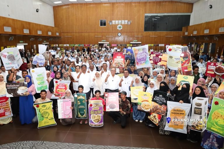 Kerajaan Pahang peruntuk RM916,000 perkasa usahawan dan transformasi produk
