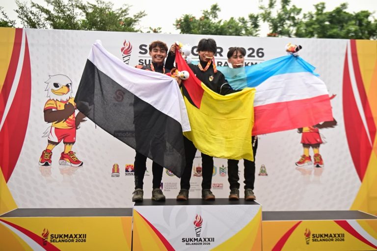 SUKMA Selangor : Tengku Mukhriz raih perak berbasikal MTB Downhill, tambah koleksi pingat Pahang