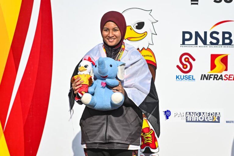 SUKMA Selangor : Setahun 17 hari bergelar penembak, Auni Arissa hadiah perak buat Pahang