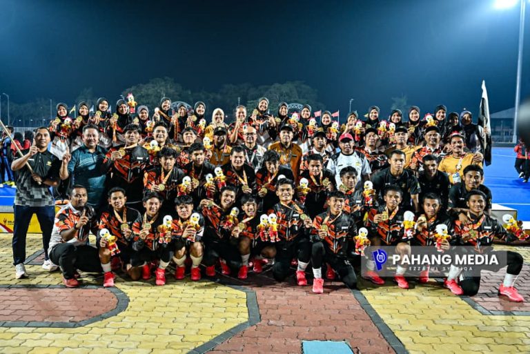 SUKMA Selangor : Pahang jaguh hoki negara, rangkul emas berganda kategori lelaki dan wanita