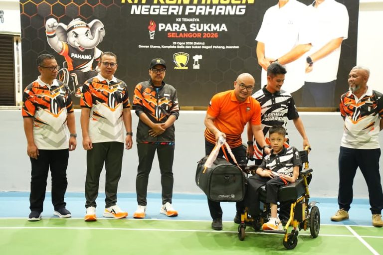 Pahang sasar 15 emas, 69 atlet galas cabaran Para SUKMA Selangor