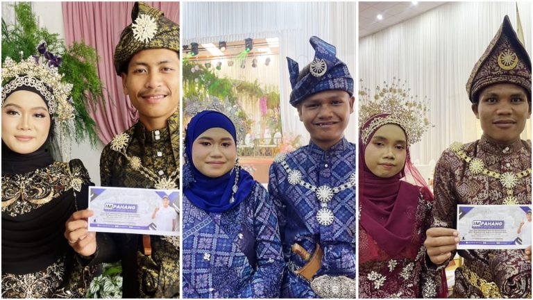 Tiga pasangan pengantin Orang Asli antara diraikan Program Anggun Suri Jerantut