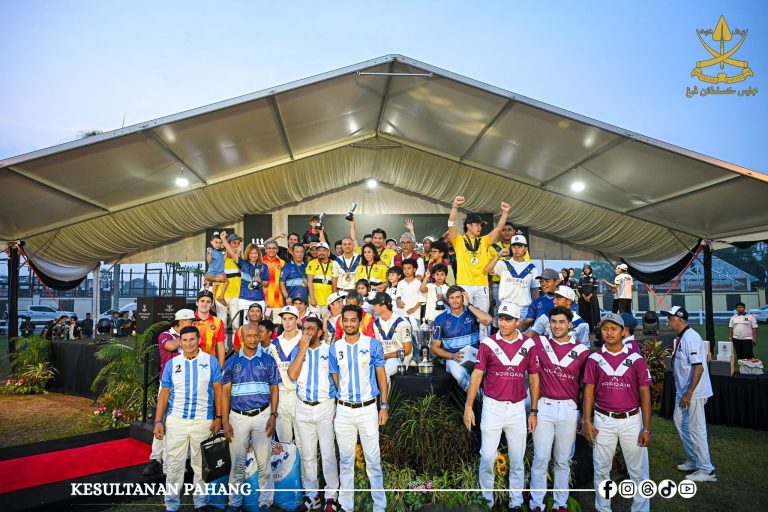 KDPB Sultan Pahang zahir syukur Sambutan 100 Tahun Kelab Polo Diraja Pahang berjaya
