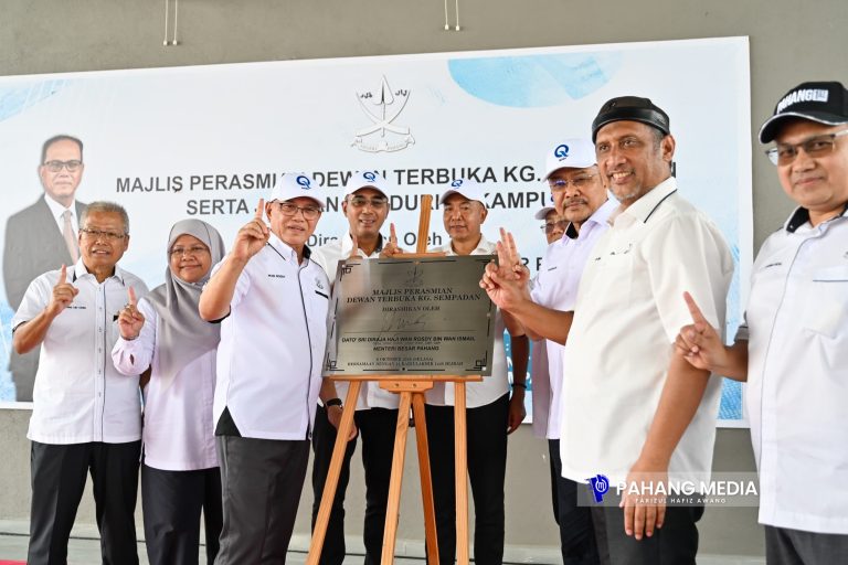 Dewan Terbuka Kampung Sempadan bernilai RM500,000 beri manfaat kepada penduduk