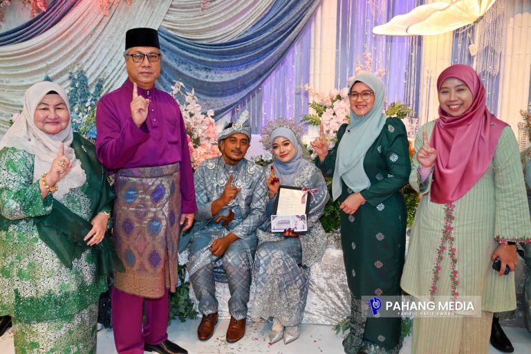 11 pasangan pengantin diraikan menerusi Anggun Suri Parlimen Kuantan