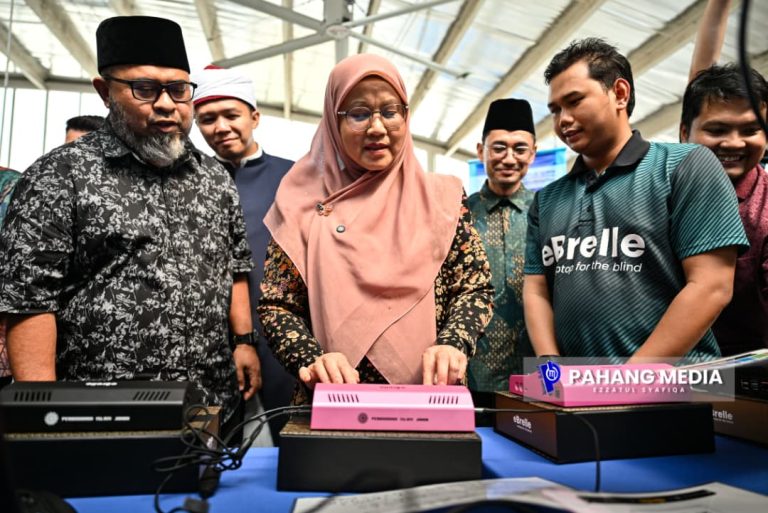 Pahang peruntuk RM1.2 juta perkasa pembelajaran Al-Quran Braille